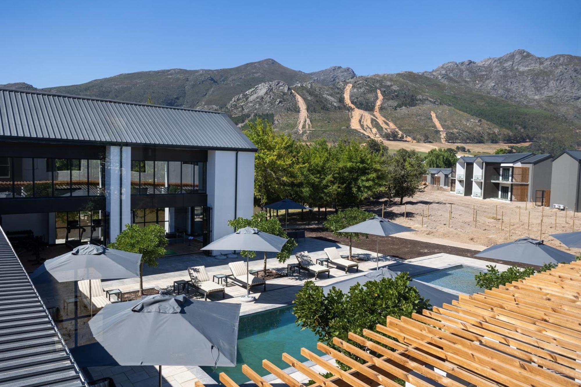 Franschhoek Hotel Bagian luar foto